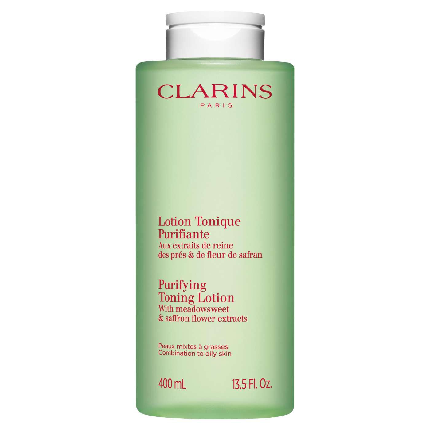 Shop Clarins Purifying Toning Face Lotion For Oily Skin 13.5 Oz.