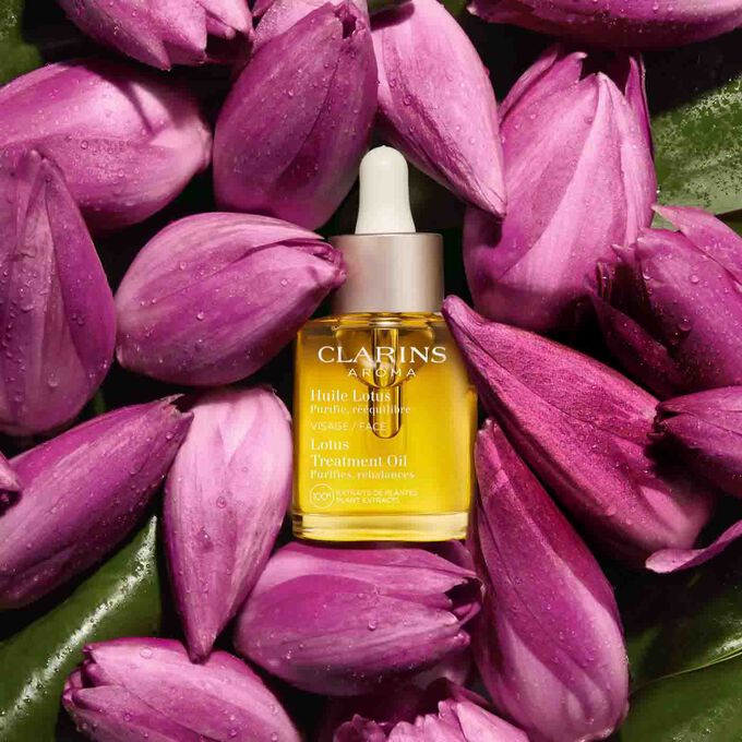 Lotus Purifying Face Treatment Oil for Oily Skin