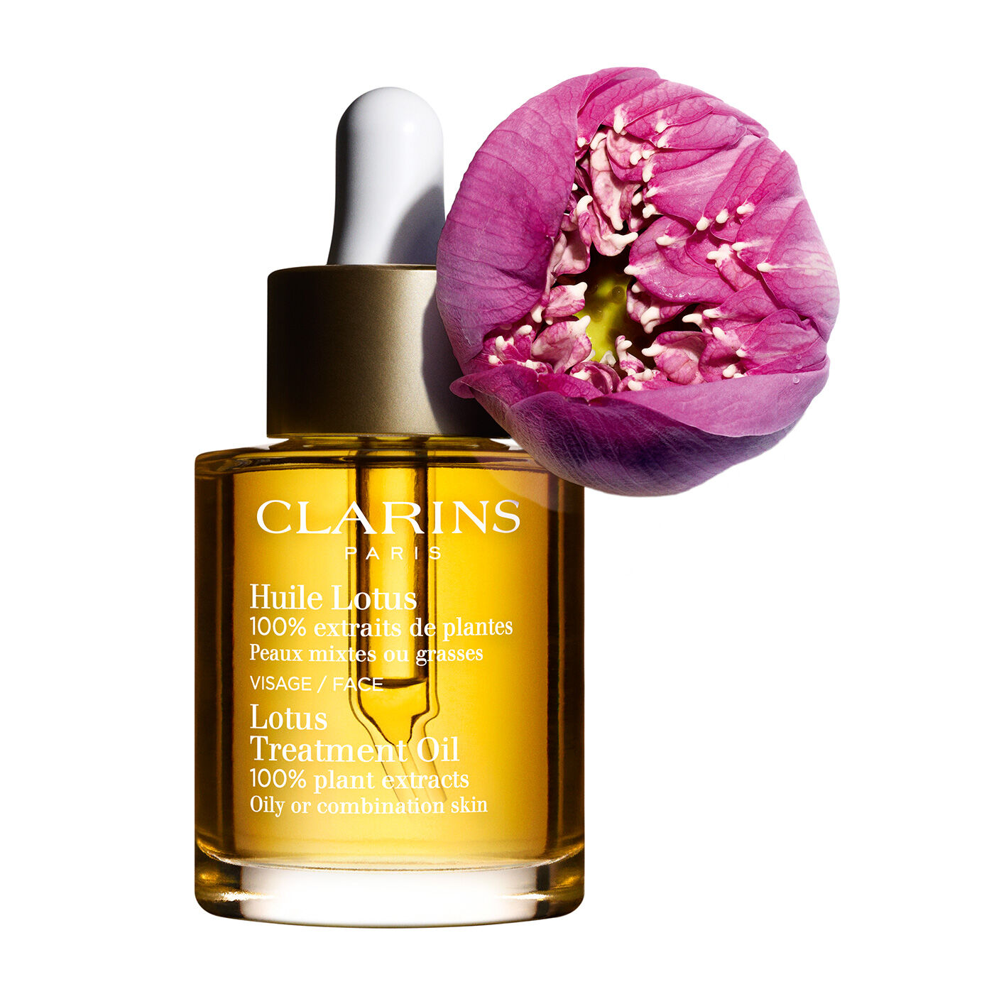 Shop Clarins Lotus Face Treatment  Oil