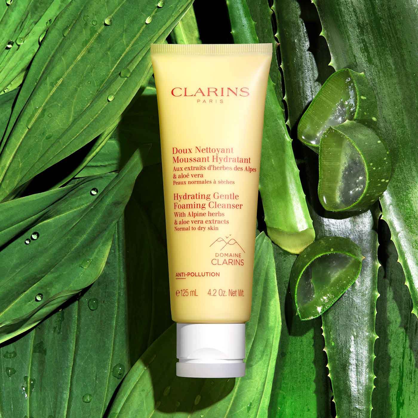 Gentle Hydrating Foaming Cleanser | CLARINS®