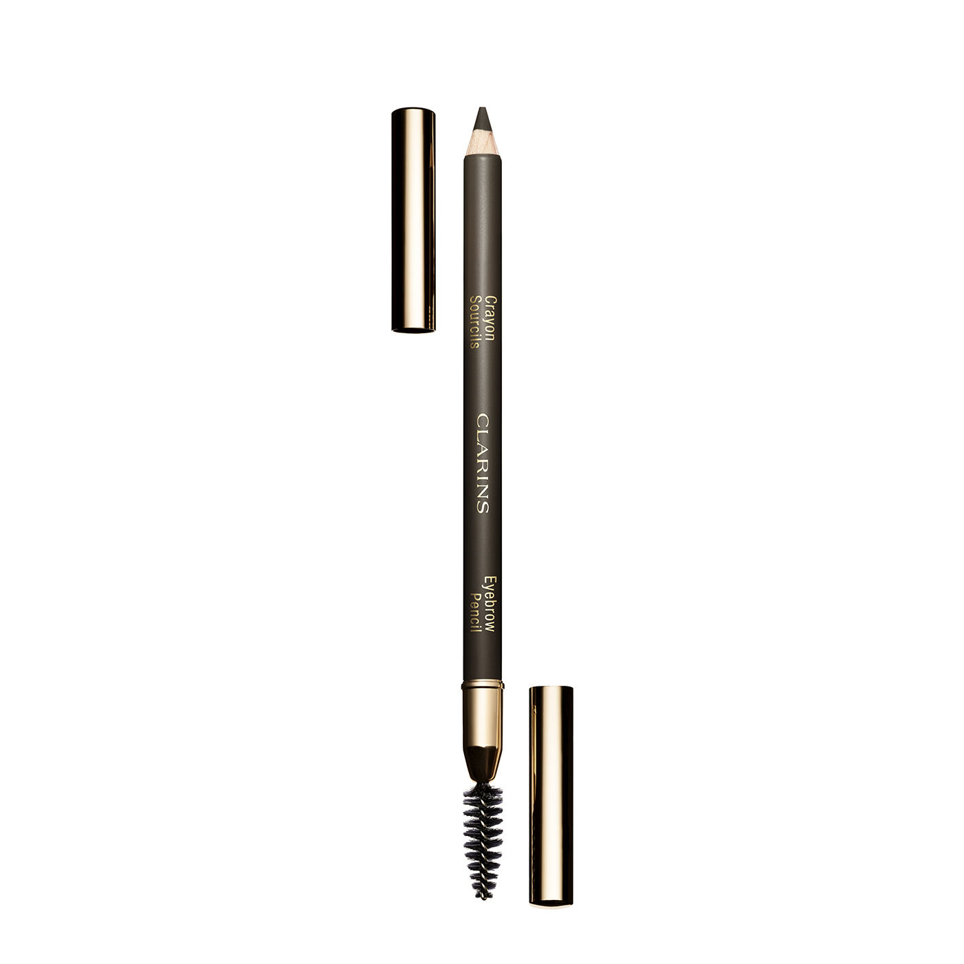 Shop Clarins Eyebrow Pencil In 1 Dark Brown