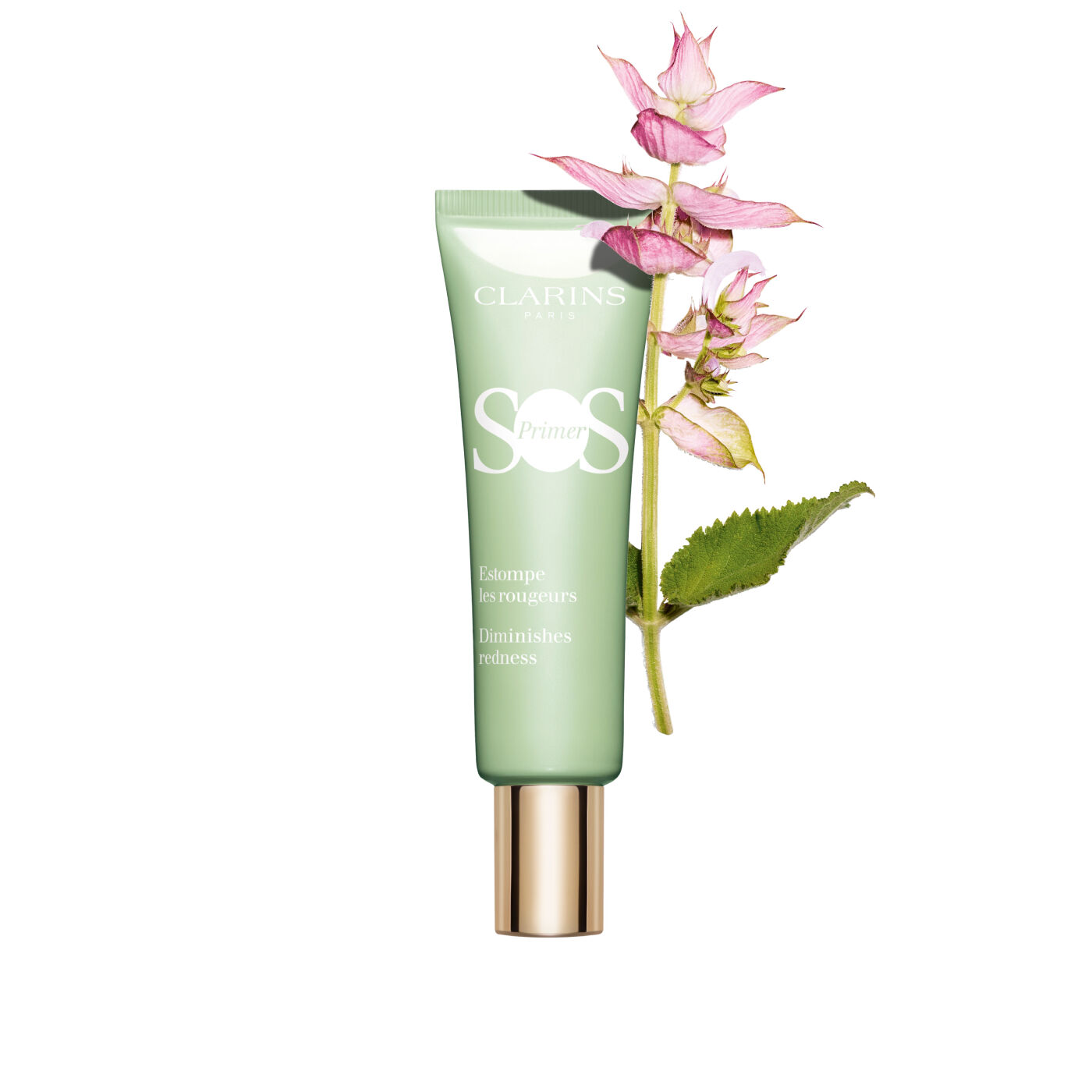 Shop Clarins Sos Color Correcting Face Primer - Redness In Green