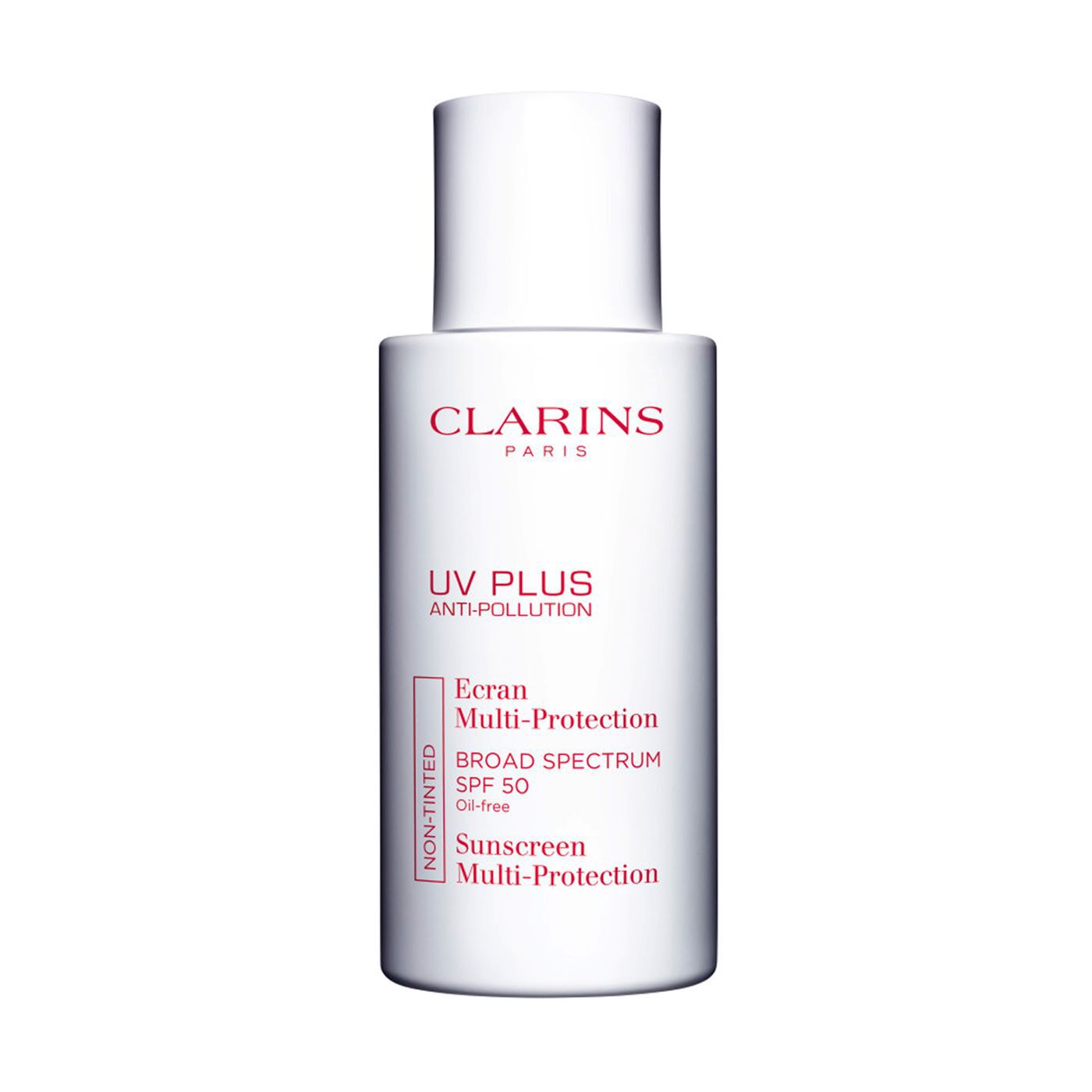 Shop Clarins Uv Plus Spf 50 Anti Pollution Face Sunscreen 1.6 Oz. - Neutral