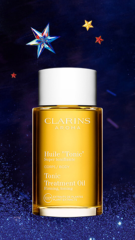 Clarins Bodycare category Tonic Body Oil packshot